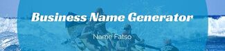 Creative business name generator name fatso